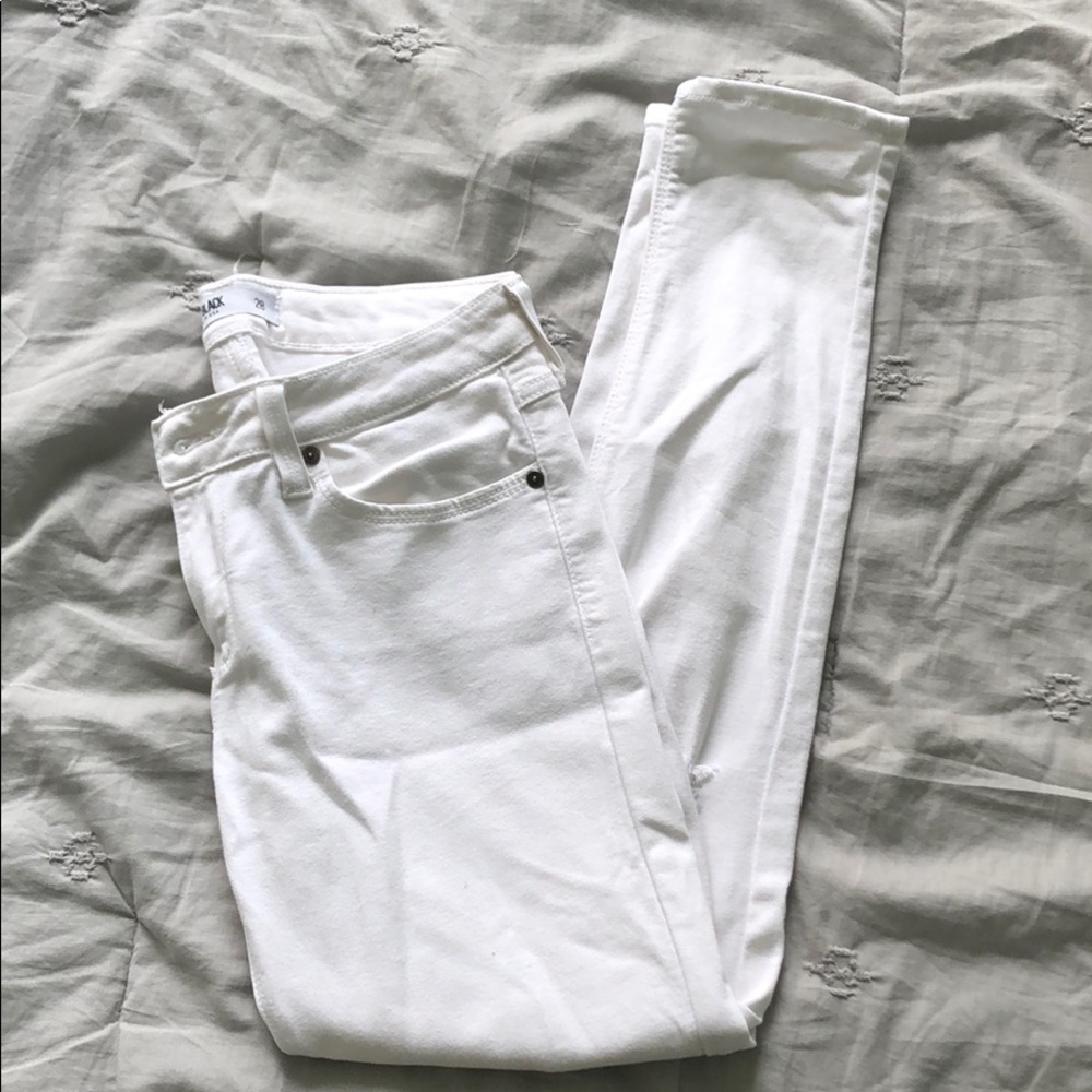 White jeans